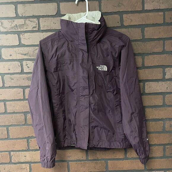 The North Face Womens Purple Full Zip Windbreaker Jacket Size XS - Picture 1 of 4